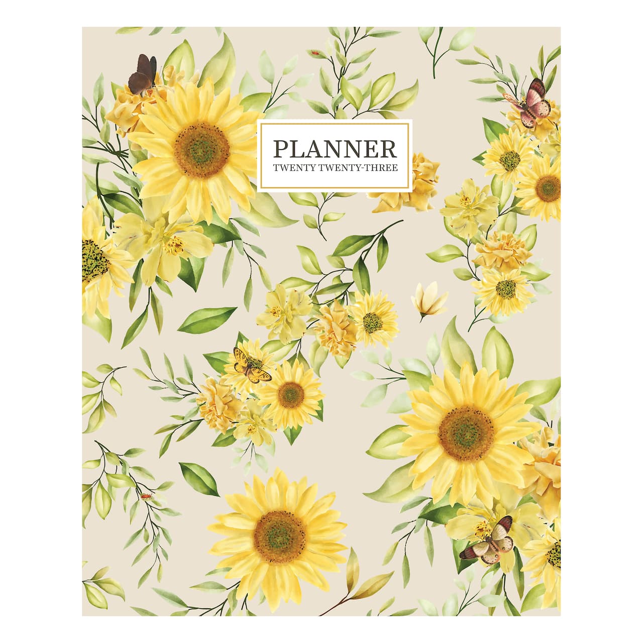 TF Publishing 2023 Field of Sunflowers Medium Monthly Planner